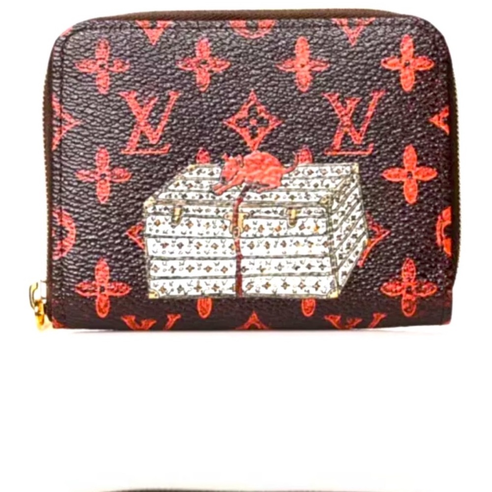 IN SEARCH OF Louis Vuitton Catogram zippy coin purse wallet ( NOT FOR SALE)